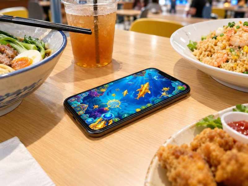 Ilustrasi provider PG Soft dengan grafis mobile